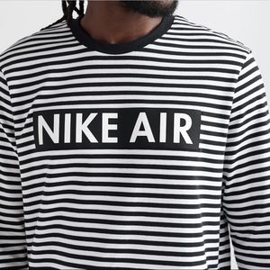 nike air striped long sleeve
